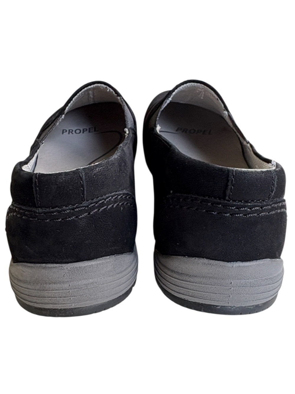 EUC Dansko Leather Laraine Nubuck Slip-On Loafers Black Size 9 - Picture 6 of 7